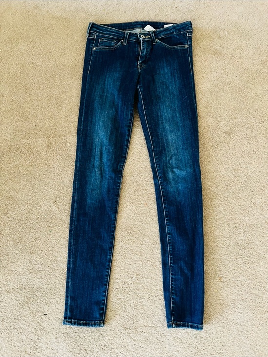 H&M Denim - H&M Dark Navy Blue Super Skinny Jeans